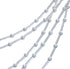 Genuine Liquid Sterling Silver 5 Strands 16-1/4" Necklace Jewelry BX120697